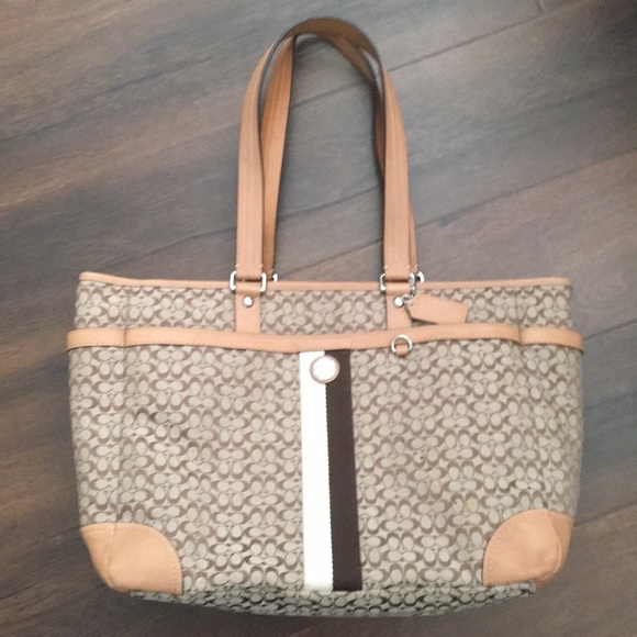 Coach diaper bag - Picture 1 of 8